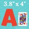 Carson Dellosa 76-Piece Colorful Cutout Letters, 4" Uppercase Alphabet, Numbers, Punctuation, and Symbols Boho Decor for Bulletin Board, Posterboard, Party, and Classroom Decorations